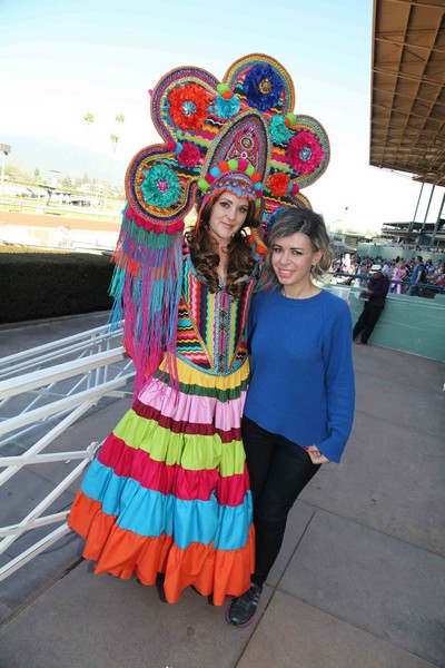 Racing day at Santa Anita Park